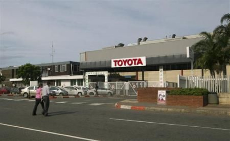 Toyota car factory in Durban South Africa