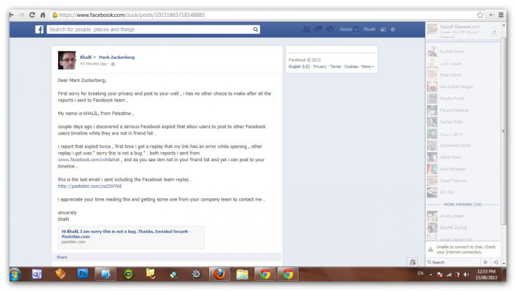 Facebook Security Flaw 5