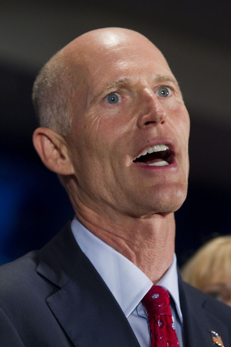 Florida Republican governor Rick Scott 