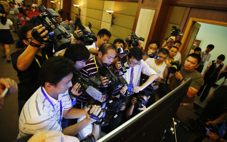 Journalists covering Bo Xilai