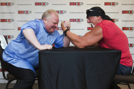 Toronto Mayor Rob Ford And Hulk Hogan