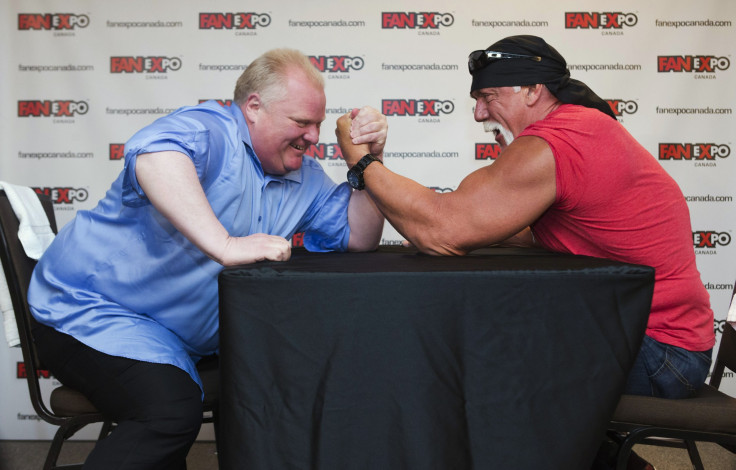 Toronto Mayor Rob Ford And Hulk Hogan