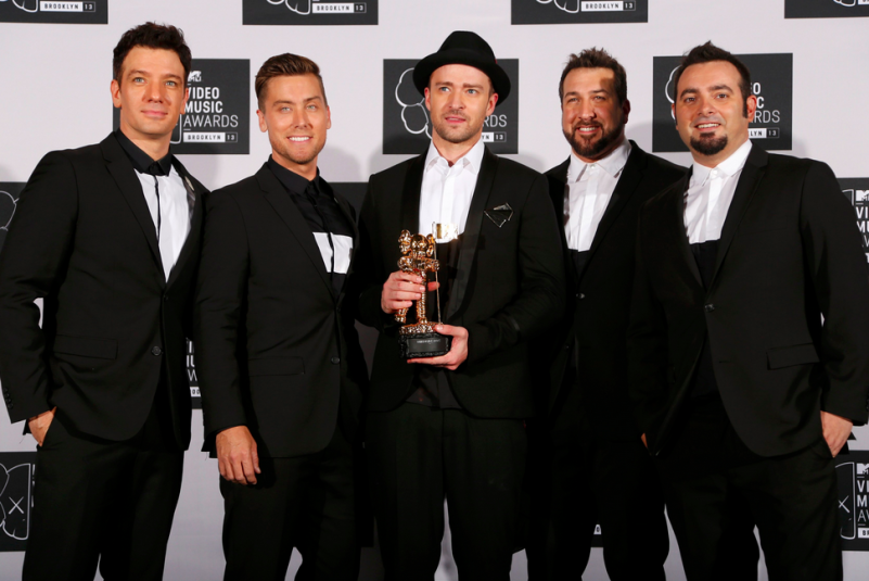 Justin Timberlake and NSync