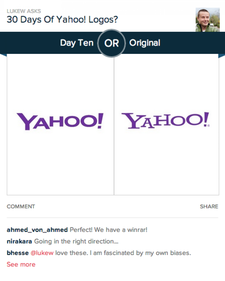 Yahoo Logo Poll No Results