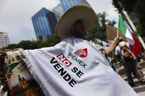 Anti-Pemex reform protest