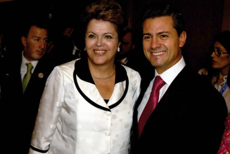 Rousseff and Pena Nieto