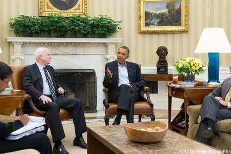 Obama, McCain, Graham, Rice meet on Syria