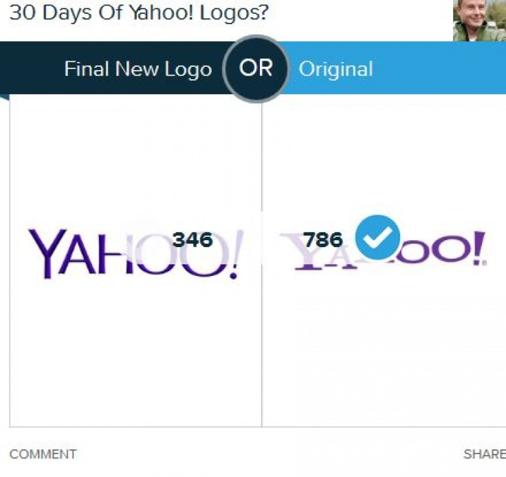 New Yahoo Logo Poll