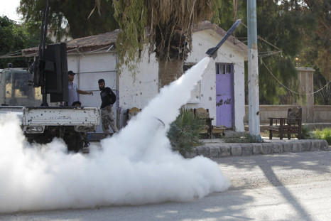 Syrian rebels fire rocket