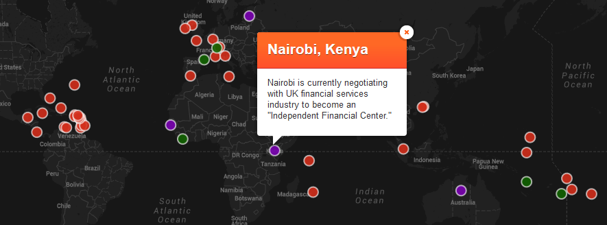 Tax Havens: A Map Of Former, Current And Emerging Tax Shelter Countries ...