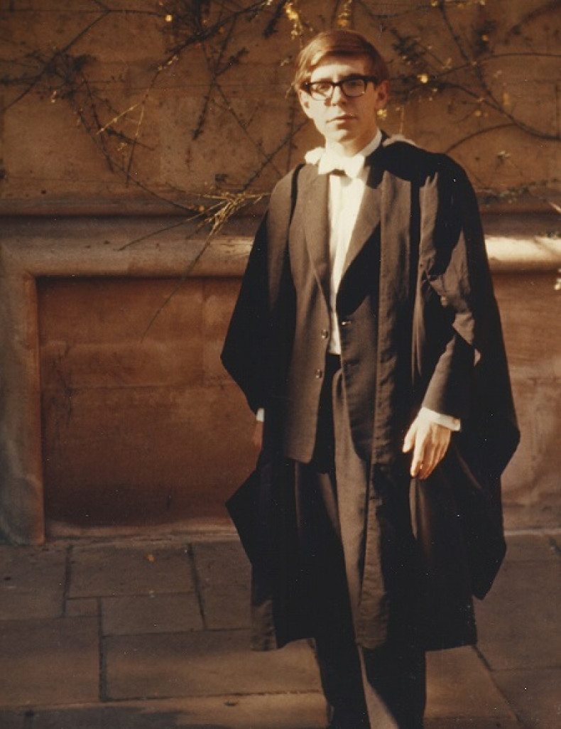 Stephen Hawking Graduation