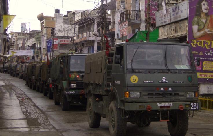 Indian army patrol