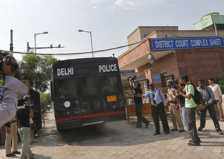 Delhi rape_Vehicle carrying suspects