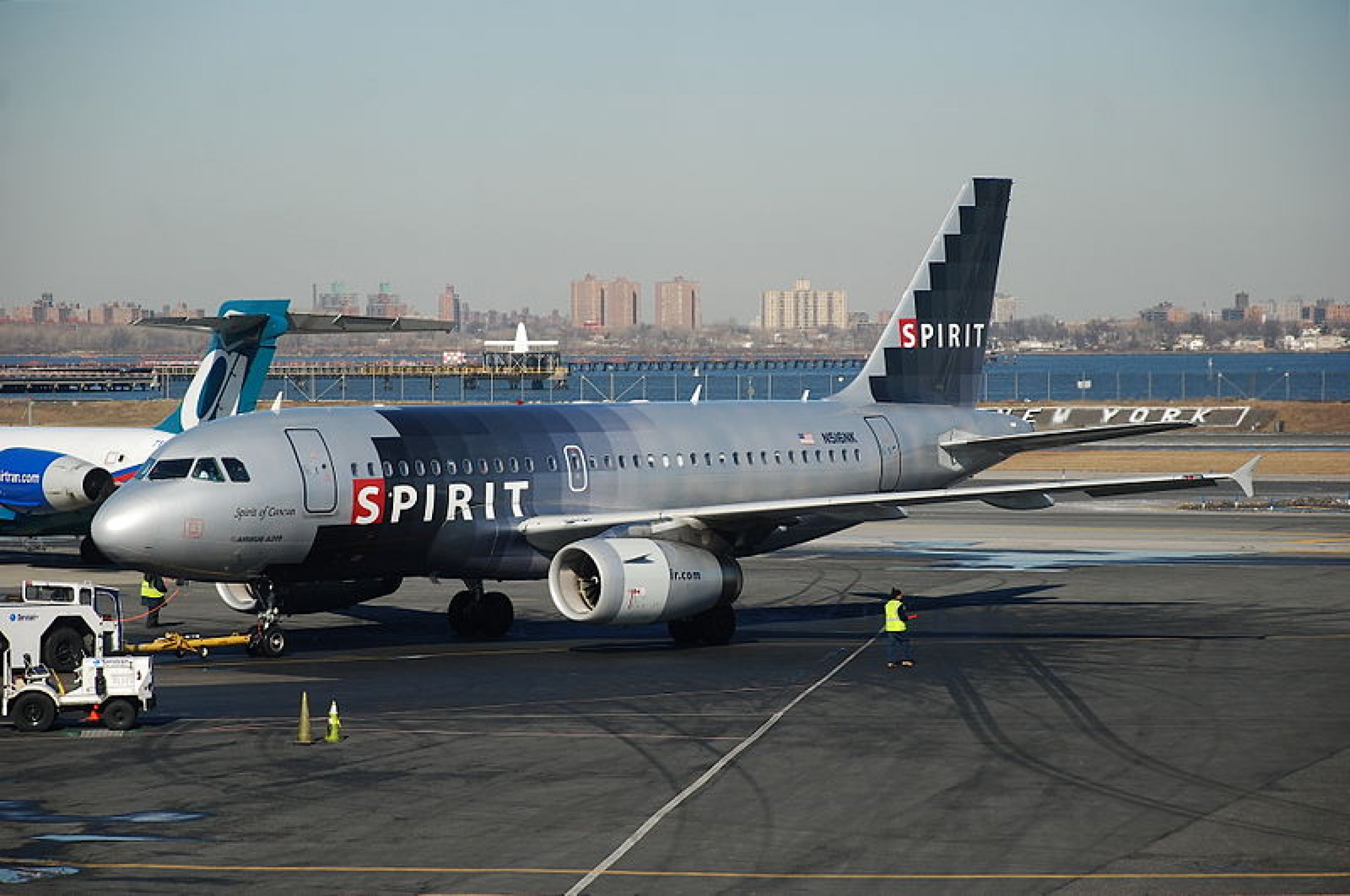 No. 2 Spirit Airlines 2 percent