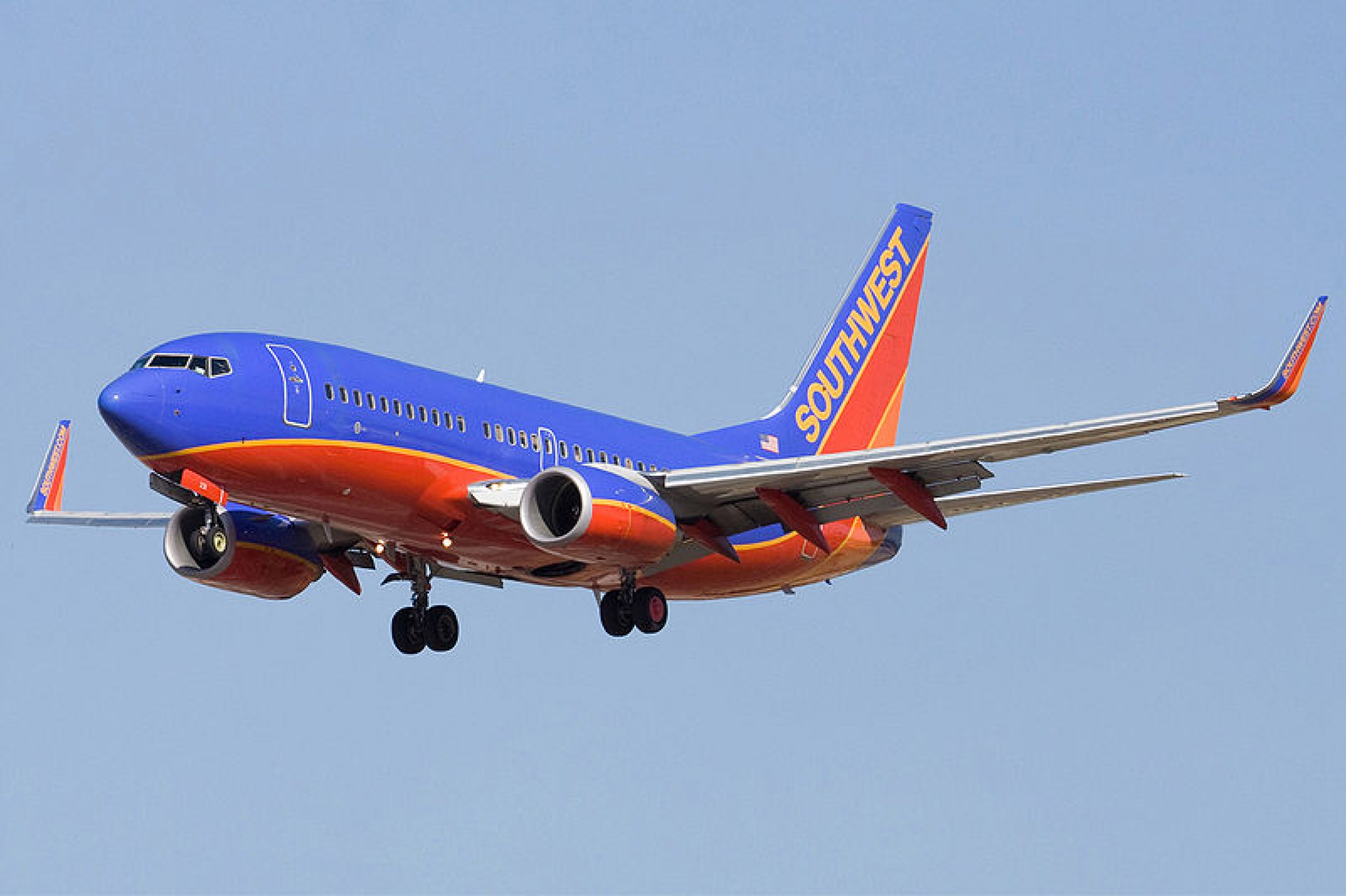 No. 5 Southwest Airlines 
