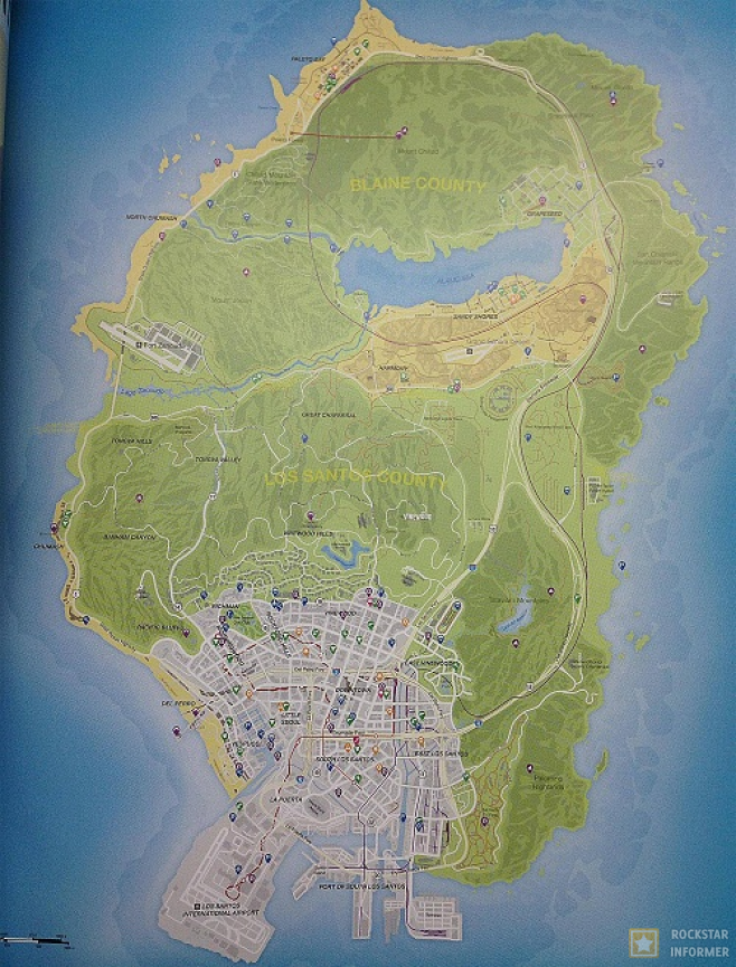 GTA 5 Map