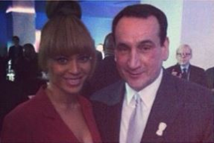 Coach K 'Madly In Love' With Beyonce