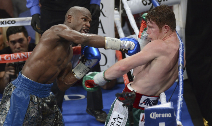 Floyd Mayweather Canelo Alvarez