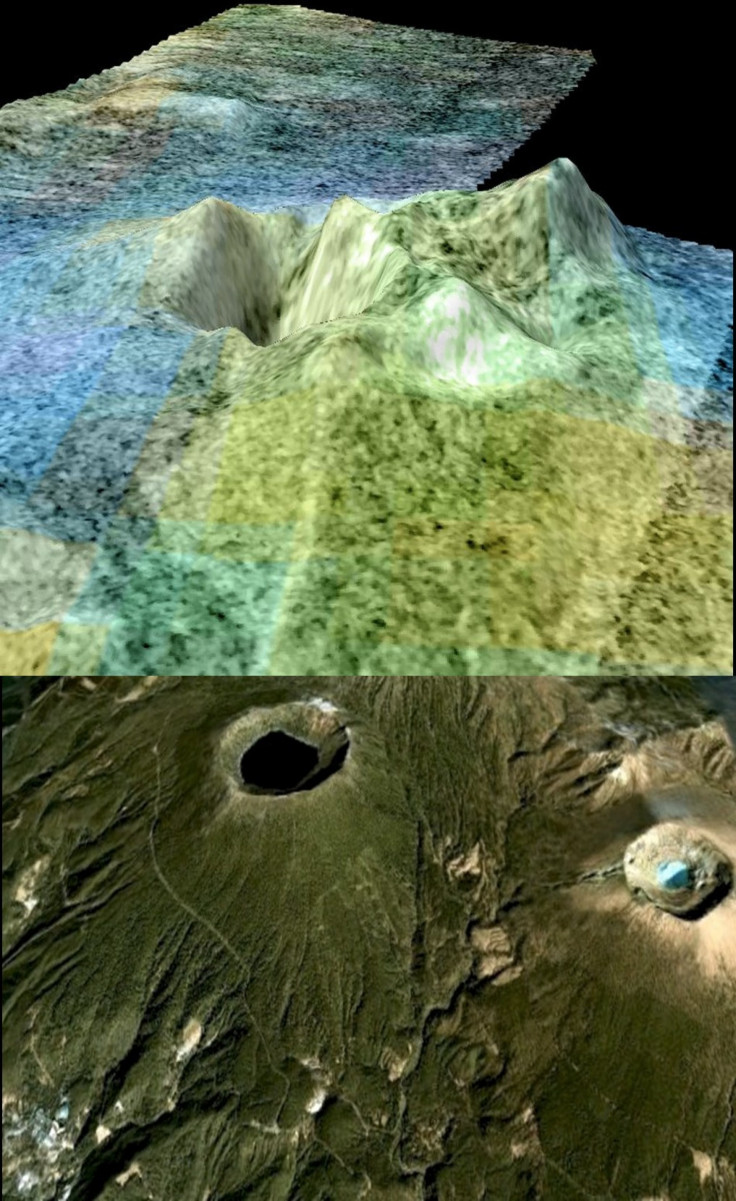 Ice Volcano On Titan