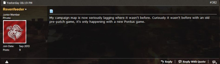 Total War Rome 2 Patch 2 beta Comment