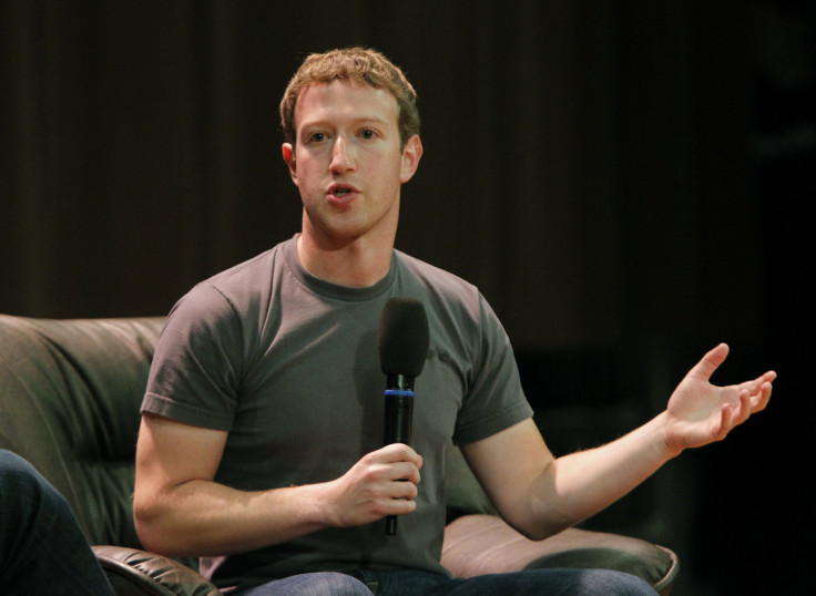 Facebook Zuckerberg Mark 2012