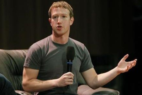Facebook Zuckerberg 2012 2
