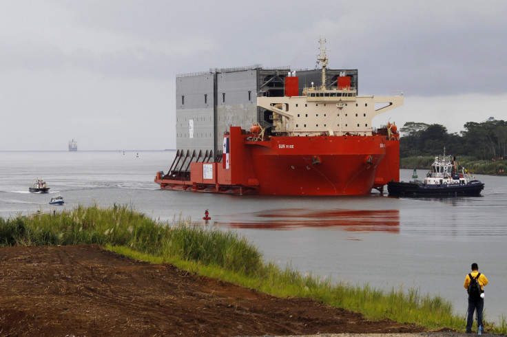 Panama Canal expansion Aug 2013