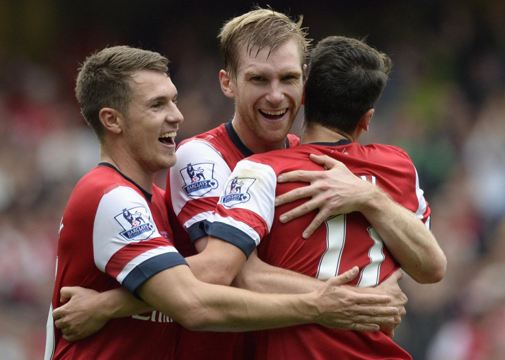 Per Mertesacker, Aaron Ramsey