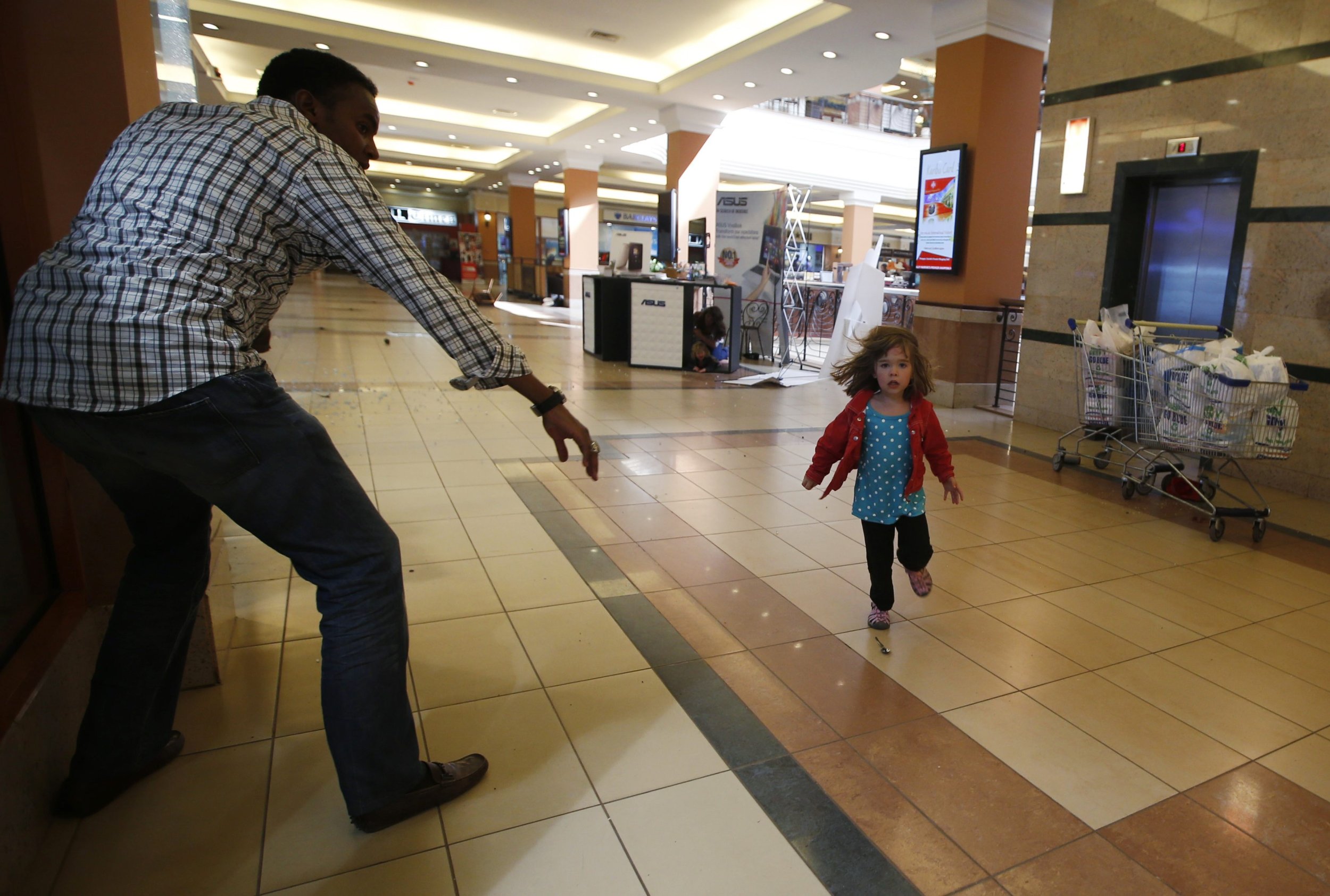 Nairobi Mall Shooting child