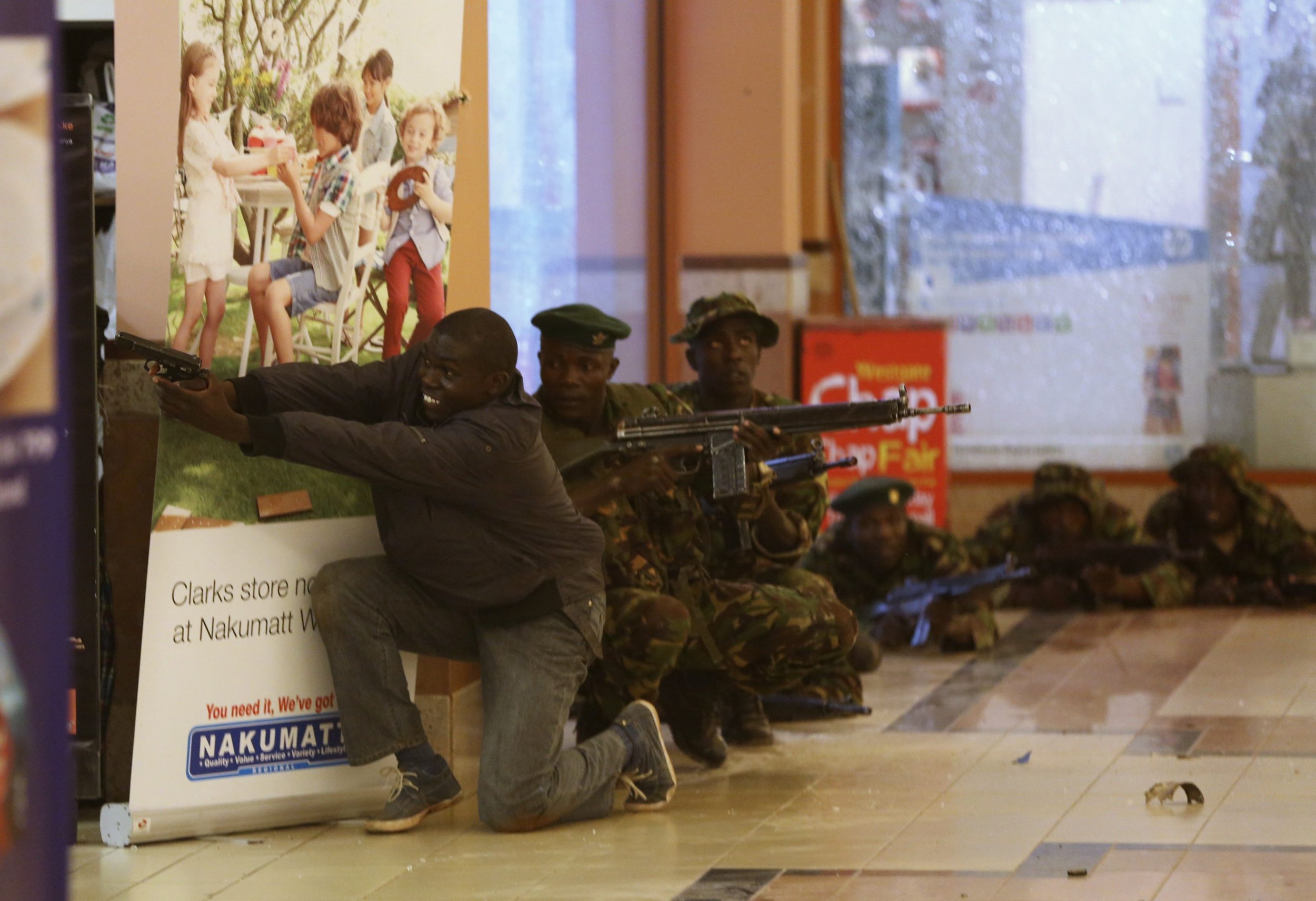 Nairobi Mall Shooting Military