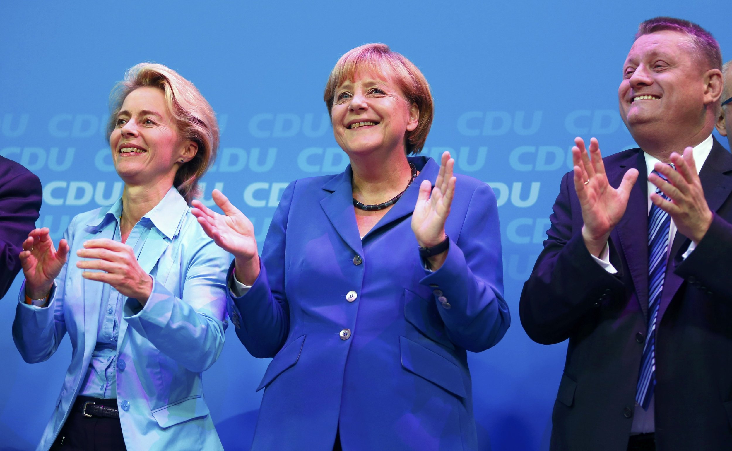 Chancellor Merkel German Election 2013