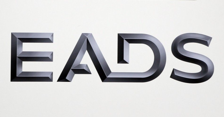 Logo of EADS is seen at the European aerospace and defence group EADS headquarters in Les Mureaux near Paris