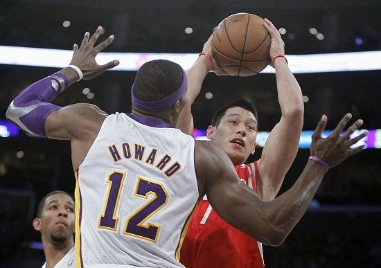 Dwight Howard Jeremy Lin
