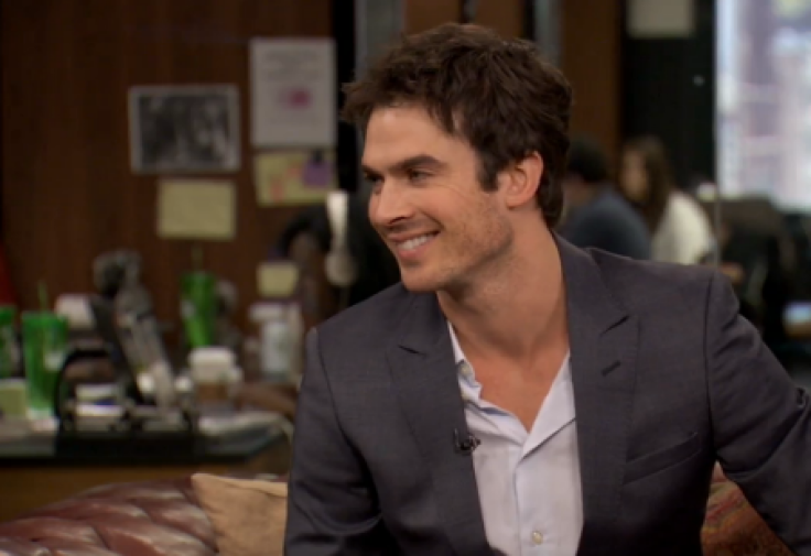 Ian Somerhalder Talks Christian Grey