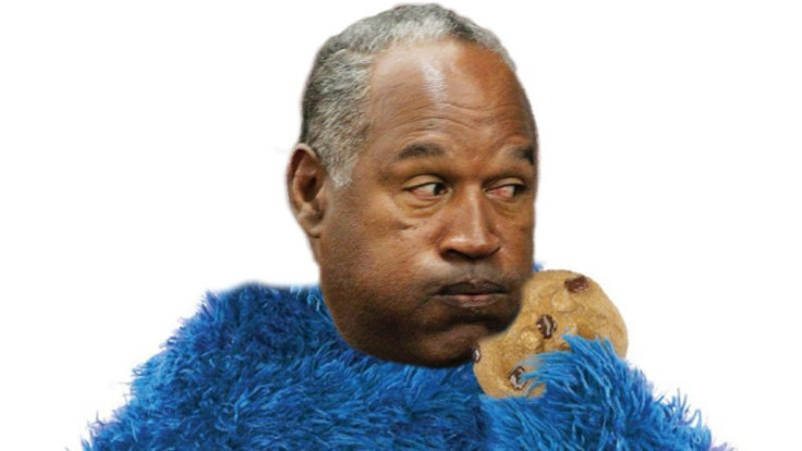 Cookie Monster OJ Simpson