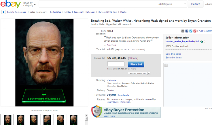 Walter White mask