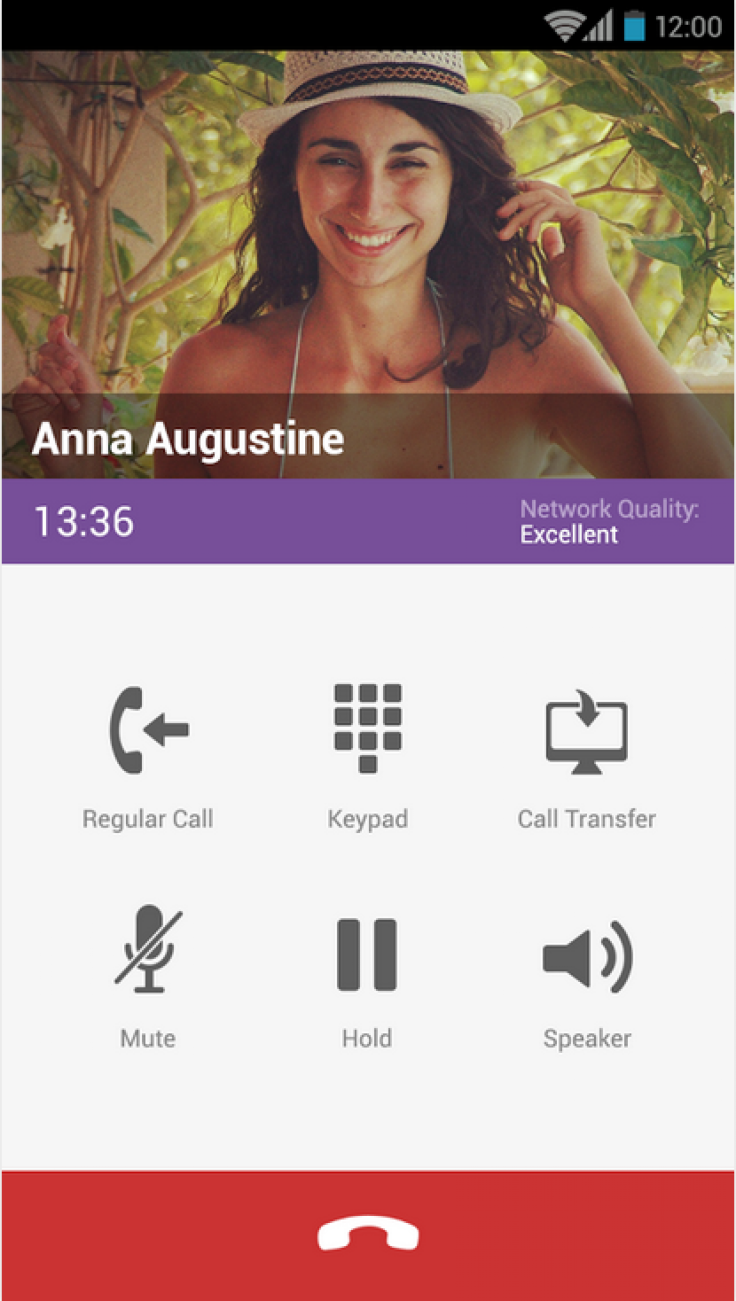 Viber on Android Callscreen