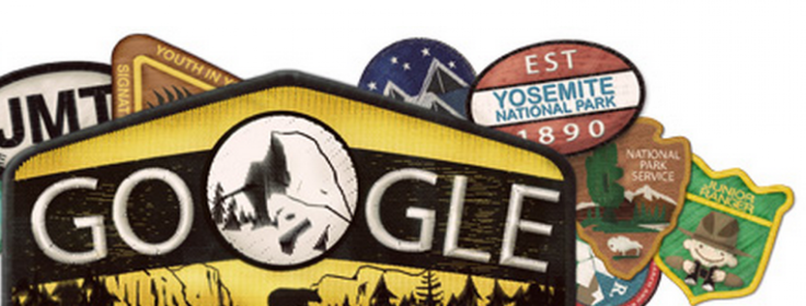 Google Doodle Yosemite National Park 123