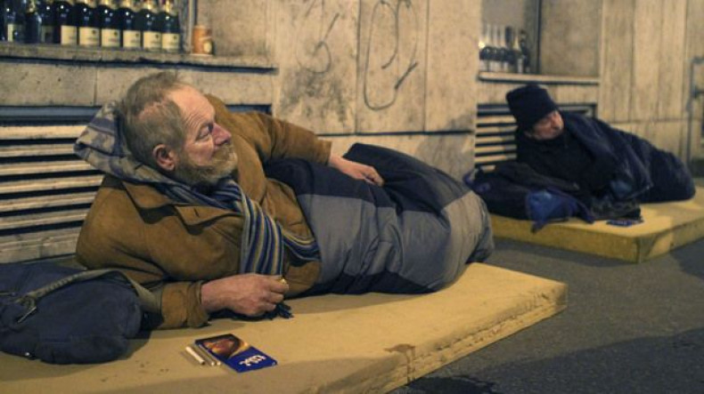 Homeless in Hungary
