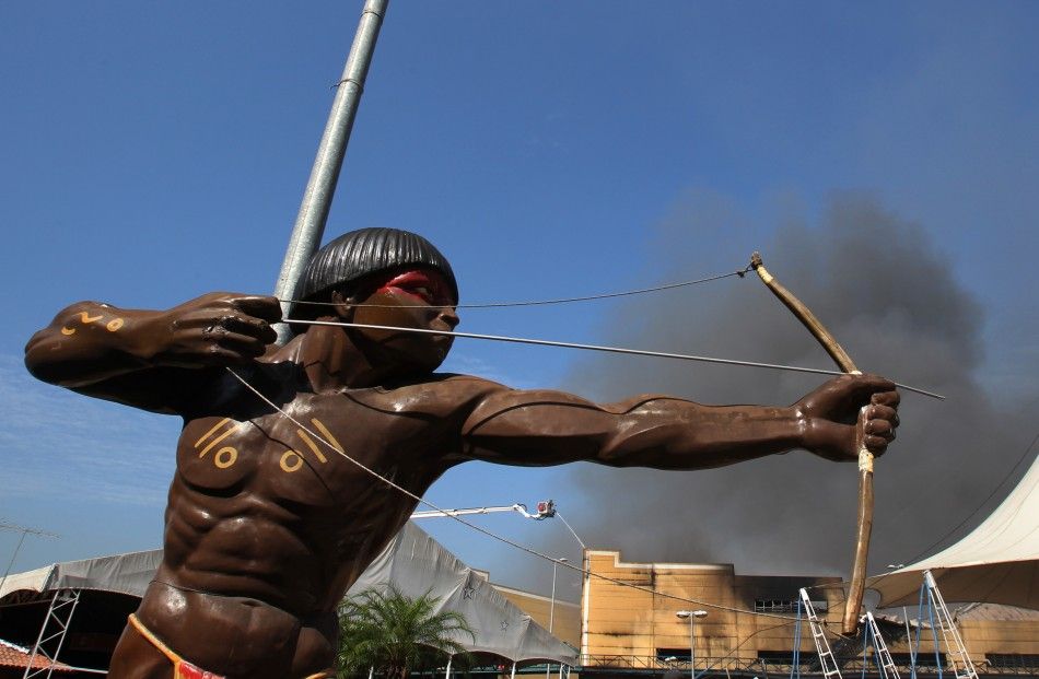 Massive fire destroys Carnaval costumes in Rio De Janeiro.