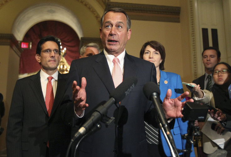 Boehner US Gov Shutdown 1Oct2013