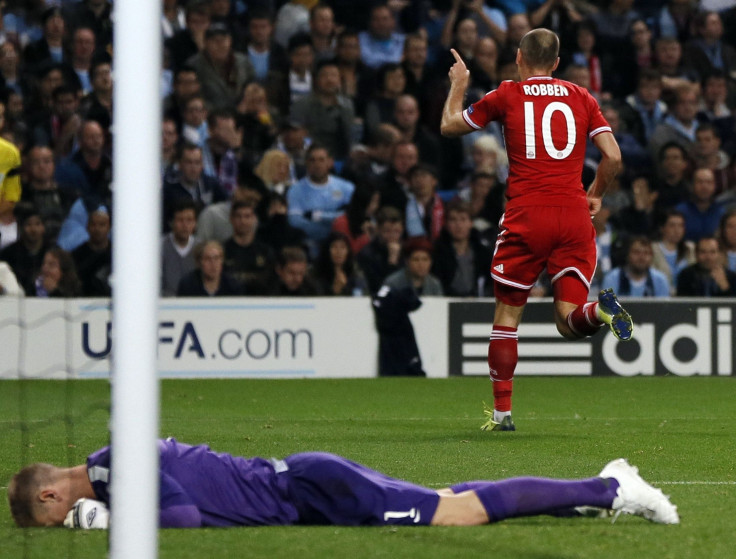 Arjen Robben, Joe Hart