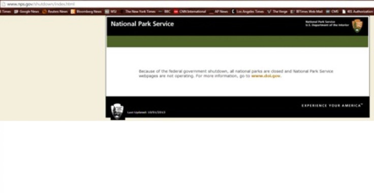 NPS website