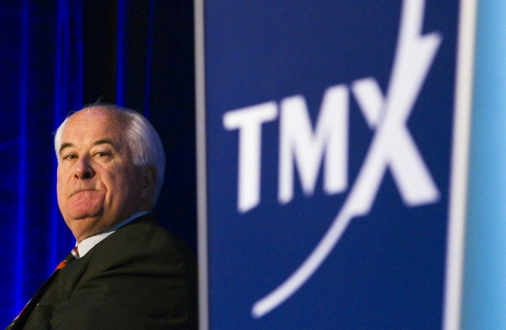 TMX Group Inc. Chairman of the Board Fox looks on before their annual general shareholders meeting in Toronto