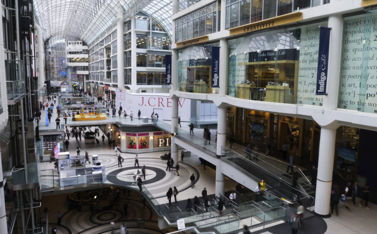 Toronto Canada Eaton Center Mall