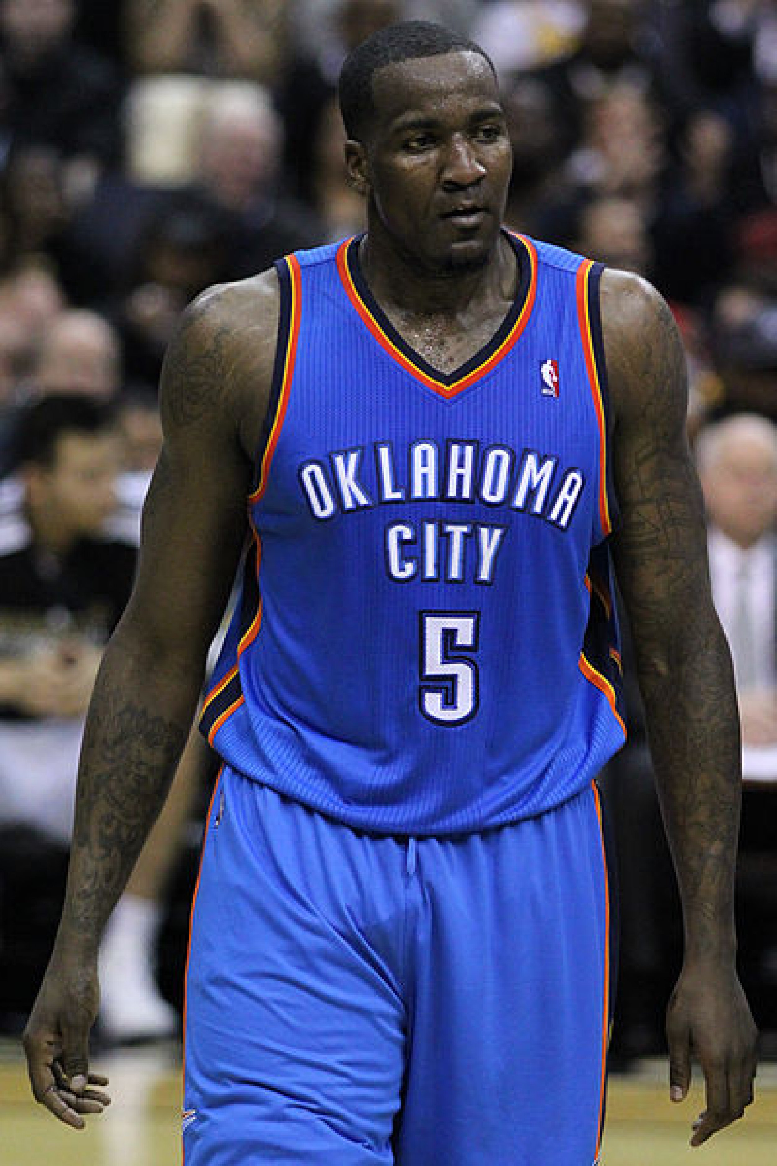 Kendrick Perkins Arrested OKC Thunder Star Allegedly Punched Woman