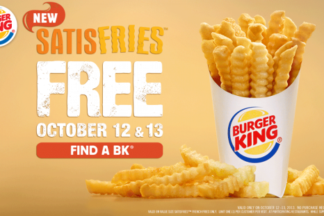 Burger King Free Fries
