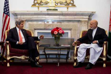 Kerry and Karzai