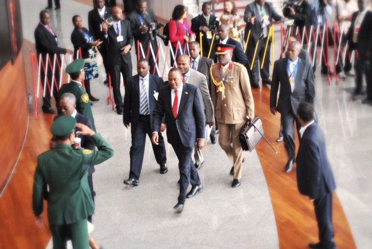 Uhuru Kenyatta at the African Union