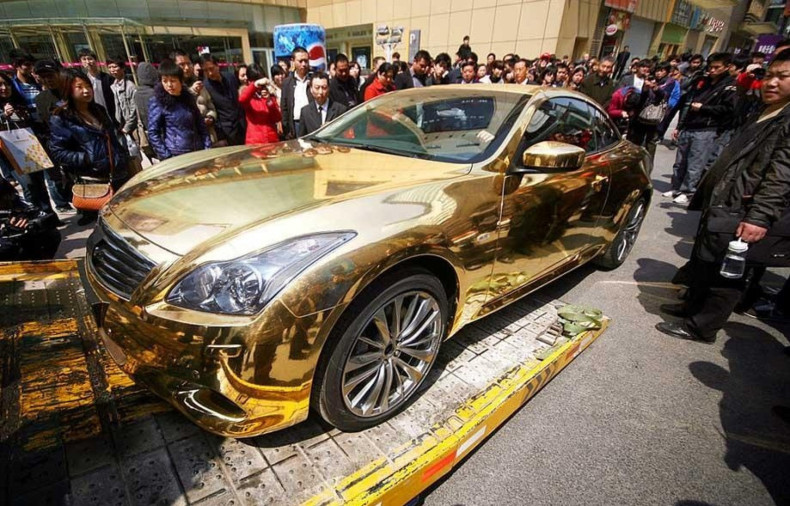 Gold Car